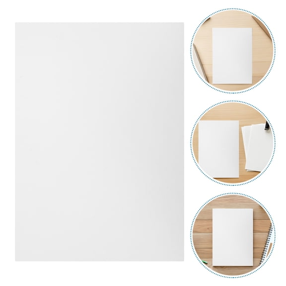 FOMIYES pvc film sheets Rigid Matte White A4 0.5mm x 210 x 297mm Photo Frame Inserts 10 Sheets