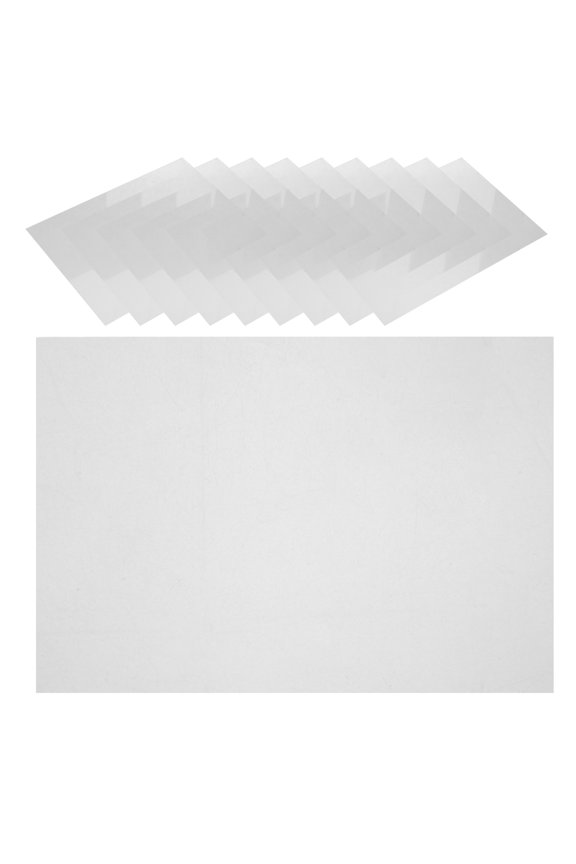 10Pcs Transparent Acetate Sheets for Art Projects Flexible Crafting Film for Card Making
