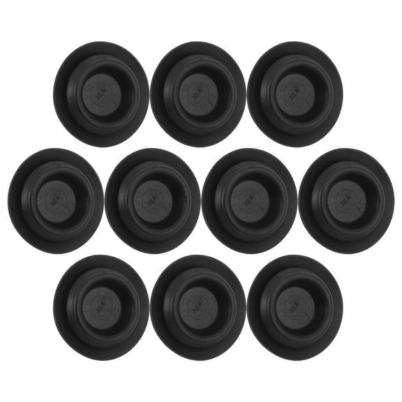 FOMIYES 10Pcs Universal Car Flush Mount Hole Plugs Rubber Body Plugs for Rear Floor Pan Replacement