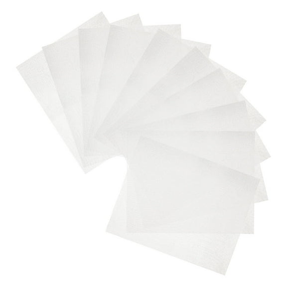FOMIYES 10Pcs White Tungsten Wire Mesh Sheet for Car Bumper Welding Repair Professional Tool