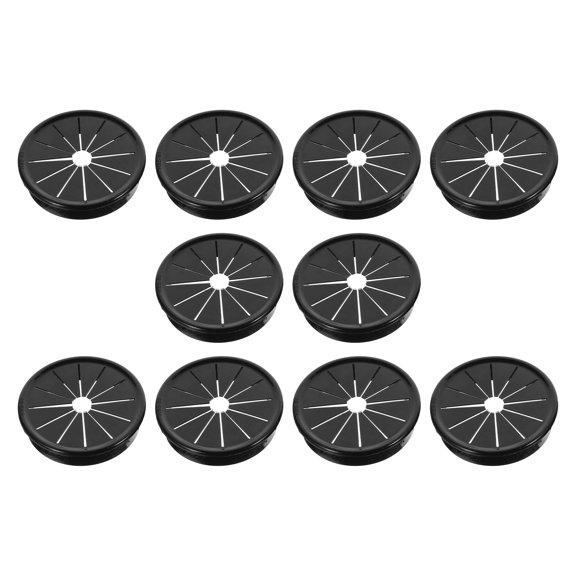 FOMIYES Snap Bushing Nylon Cable Grommet 10pcs Petal Style for Cabinet Setups