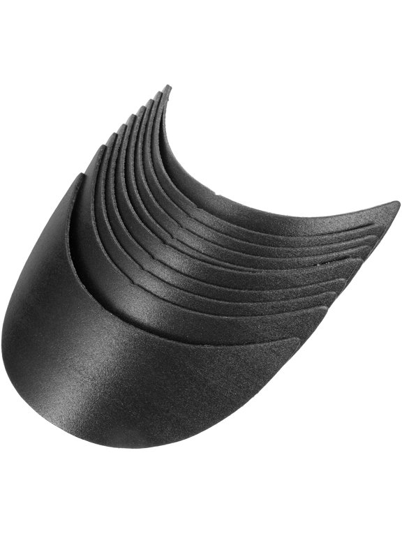 10pcs Hat Brims Baseball Hat Peaked Hat Visor Brims Sun Hat Shield Supplies Cap Shaper Inserts