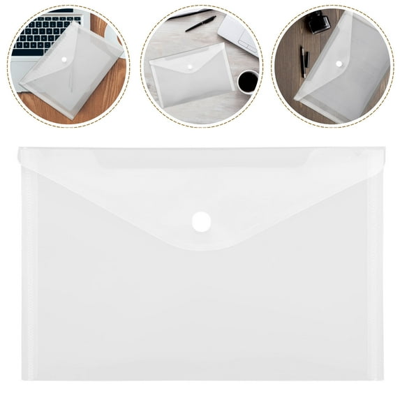 FOMIYES 12 Pcs Document A5 Folders Reusable Storage Organizer Office