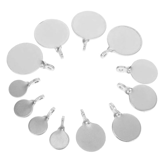 FOMIYES 12Pcs Compact Steel Shooting Targets for Skill Improvement Made with Manganese Steel