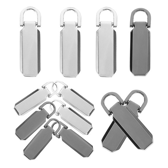 FOMIYES 12Pcs Durable Zipper Pullers for Jackets Bags and Travel Suitcases DIY Use