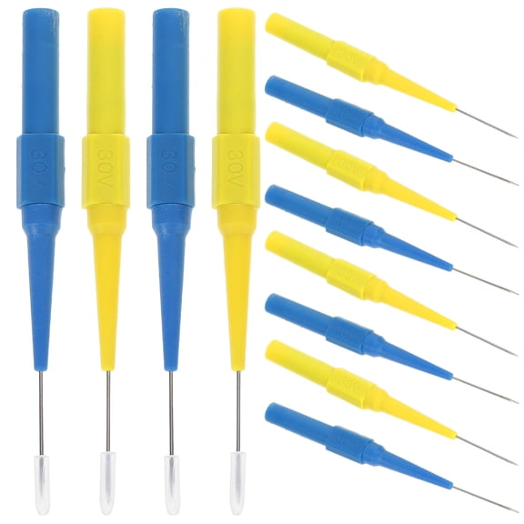 FOMIYES Multifunctional Test Probes Fine Tip Durable Materials Wide Compatibility 12Pcs