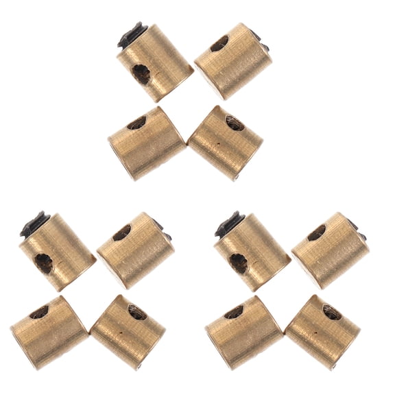 FOMIYES 12Pcs Universal Throttle Cable End Fittings Brake Cable Stop for Dirt Bike Quad Atv