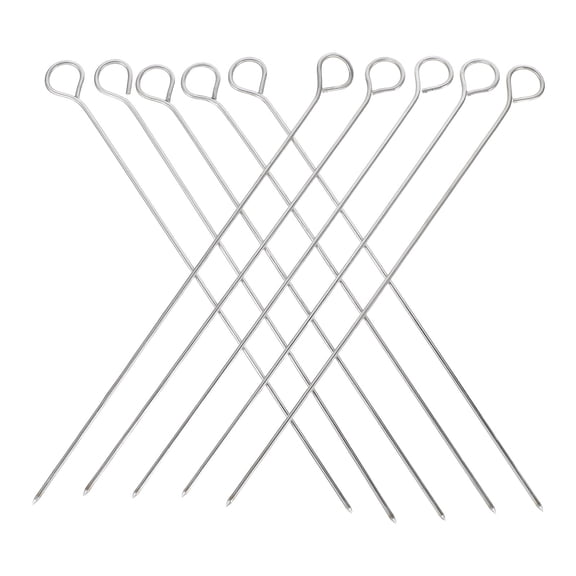 FOMIYES Wick Centering Tool Plated Silver Iron Userfriendly Adjustment for Handmade Candles 12Pcs