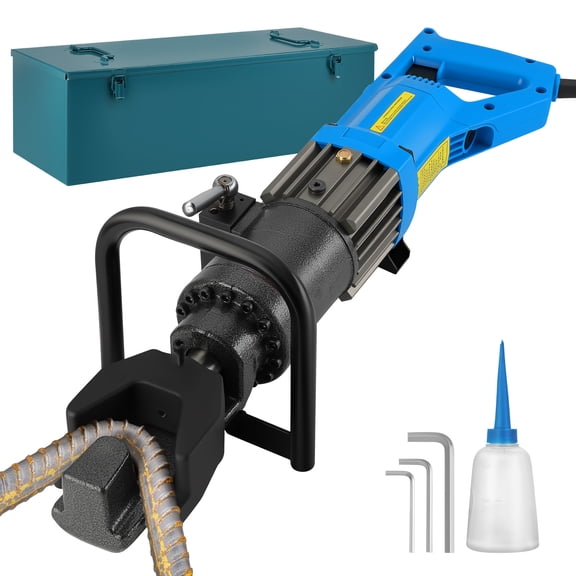 FOMIYES 1400W Electric Hydraulic Rebar Bender 16mm Rebar Bending within 4 5s Bar Bending Tool US Plug