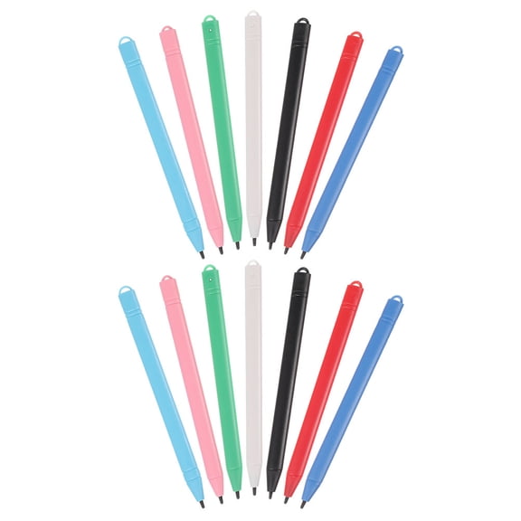 FOMIYES Stylus Pen Assorted Color for Home Doodle Boards Reliable Easy to Use 14Pcs