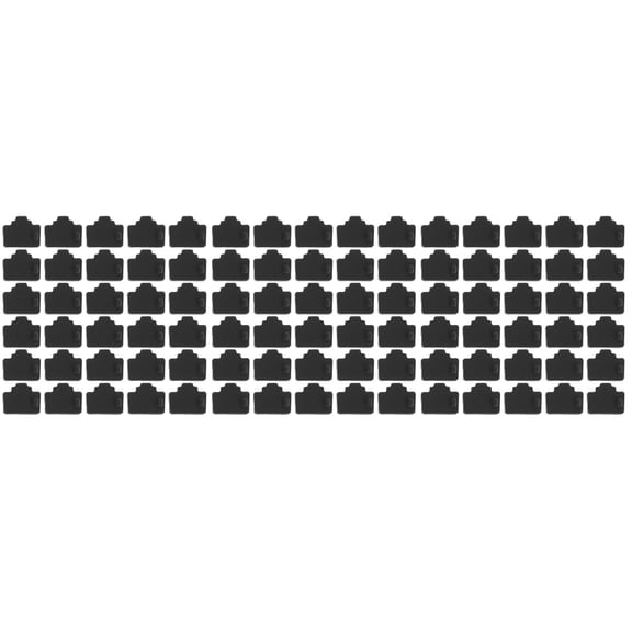 FOMIYES 150-Pack Silicone Dust Covers for PC Ethernet Ports, Protective Caps for Network Cable Connectors