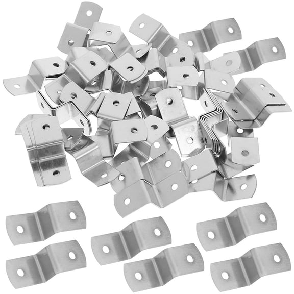FOMIYES 150-Piece Tabletop Fasteners Set for Homeowners, Clips 3.30 x 1.30 x 1.10 CM for Secure Fixing