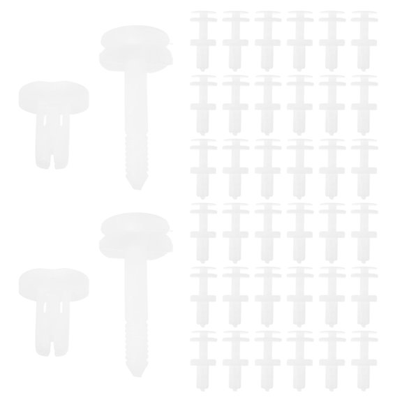 FOMIYES 150Pcs Universal Car Door Trim Clips Automotive Plastic Rivet Fasteners Weatherproof