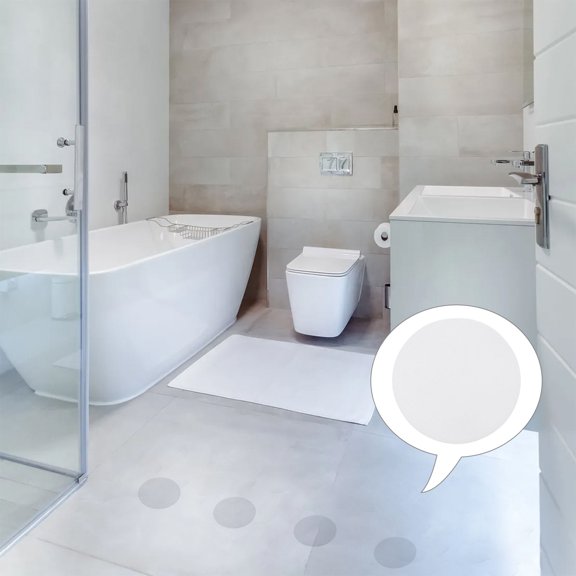 FOMIYES 16Pcs Transparent Non Slipping Stickers for Bathroom Kitchen Pool and Ladder Safety