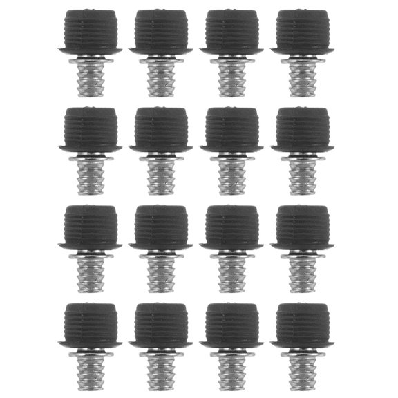 FOMIYES 16Sets Speaker Grill Guide Pegs Kit Black Snap Fastener Replacement for Loudspeaker Assembly