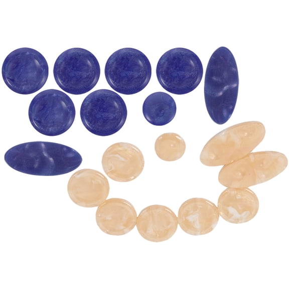 FOMIYES 18Pcs Saxophone Key Blue Saxophone Button for Musicians Performance