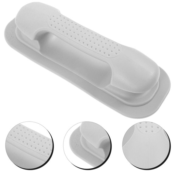 FOMIYES 1-Pack Grey PVC Boat Grab Handle for Secure Grip and Easy Handling on Watercraft