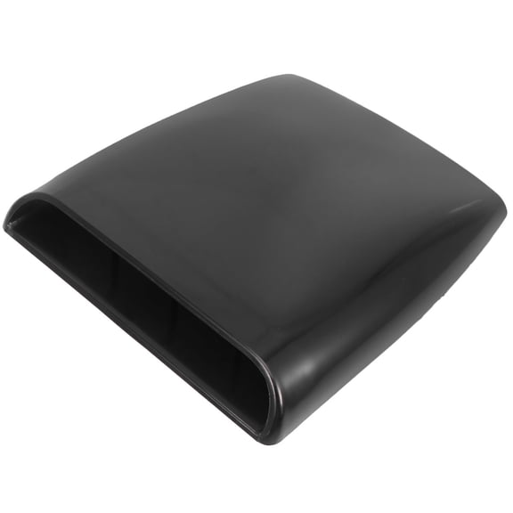FOMIYES 1Pc Black Decorative Car Engine Cover Sticker for Easy Application