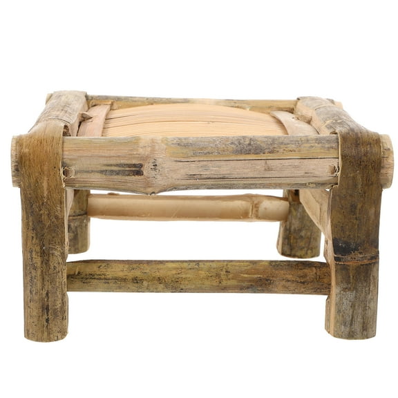 FOMIYES Small Stool 1-Pack Portable Low Bench for Home Decor, Compact and Lightweight Seating Solution