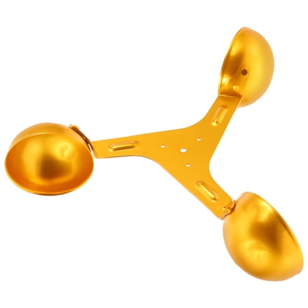 FOMIYES 1Pack Portable Anemometer Wind-Speed Monitoring Sensor Aluminium Alloy For Greenhouse 18.00X18.00X3.80cm
