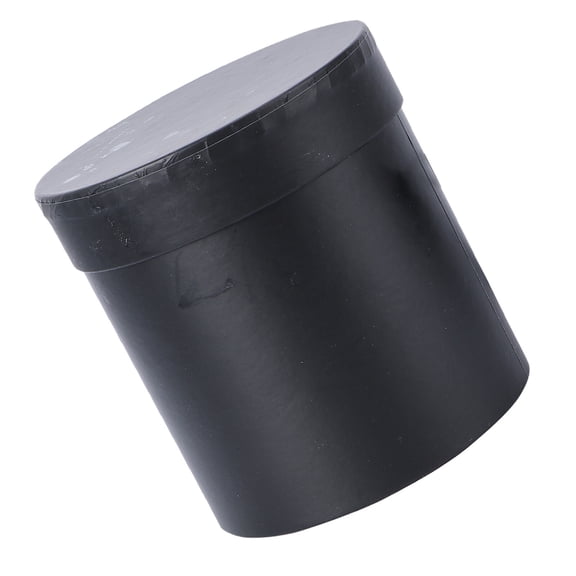 FOMIYES 1Pack Round Black Flower Bucket Storage Box for Packaging