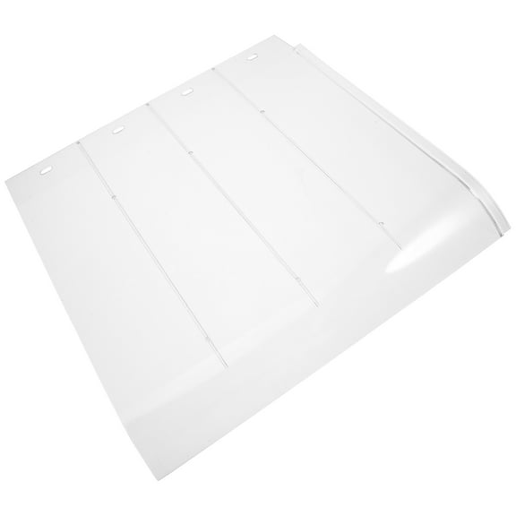 FOMIYES 1Pack Transparent Awning Canopy for Entry Door with Rain and Sun Protection 41.0x40.0x1.2in