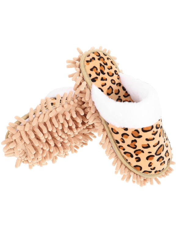 1Pair Mop Slippers for Home Reusable Washable Sweeping Shoes with Anti Skid Durable Practical Design