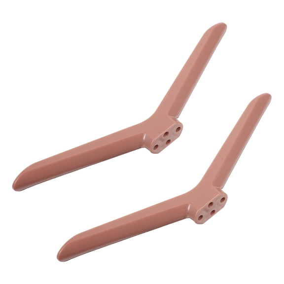 FOMIYES 1 Pair Universal TV Stand Legs in Rose with Strong Stable Support for Home, Living Room, and Office Use