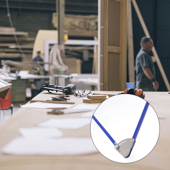 FOMIYES Carpentry res Woodworking Round Marking Scribe Blue Tool Steel Alloy for Woodworking