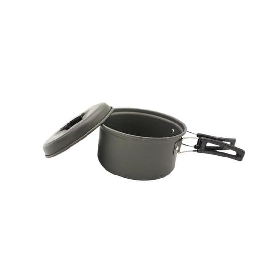 FOMIYES 1Pc Camping Pots Metal Open Fire Heating Ideal For Family Users