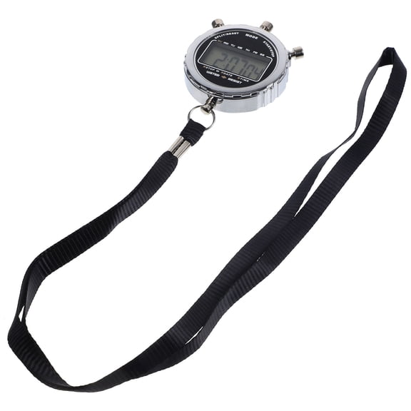FOMIYES Metal Digital Stopwatch Large Screen Timed Training 1 Pc