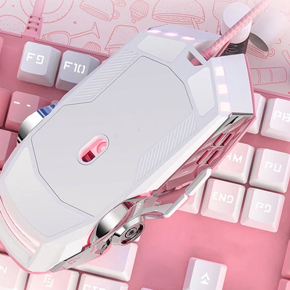 FOMIYES Professional Gaming with Programmable RGB Lighting and 4-Level DPI for Precision