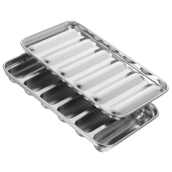 FOMIYES 1Pc Sausage Mold for Baking and Steaming with Maifan Stone Coating in Black