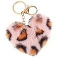 thumbnail image 1 of FOMIYES 1Pc Shaped Key Ring Pendant Plush Alloy Christmas Design for, 1 of 8