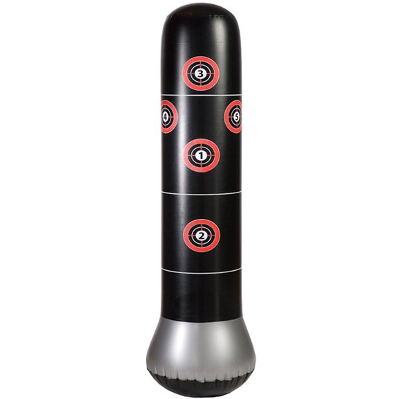 FOMIYES 1 Pc Vertical Boxing Column Inflatable , Assorted Colors, Home Exercise, Stress Relief, Fitness Training