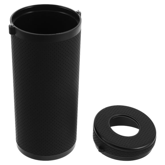 FOMIYES 1Pcs Black Leather Car Tissue Box For Driving In Car Use Small Tissue Holder