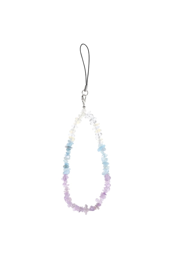 1Pcs Chain Purple Crystal for Decoration and -lost Protection