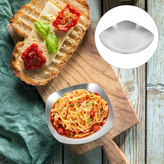 FOMIYES 1Pcs Flat Bottom Plate for Bbq Plate 4.13X3.73in