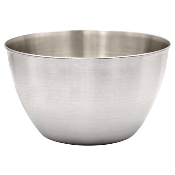 FOMIYES 1Pcs Large Metal Bowl 4.5L Stainless Steel For Baking And Preparing Food In The Kitchen
