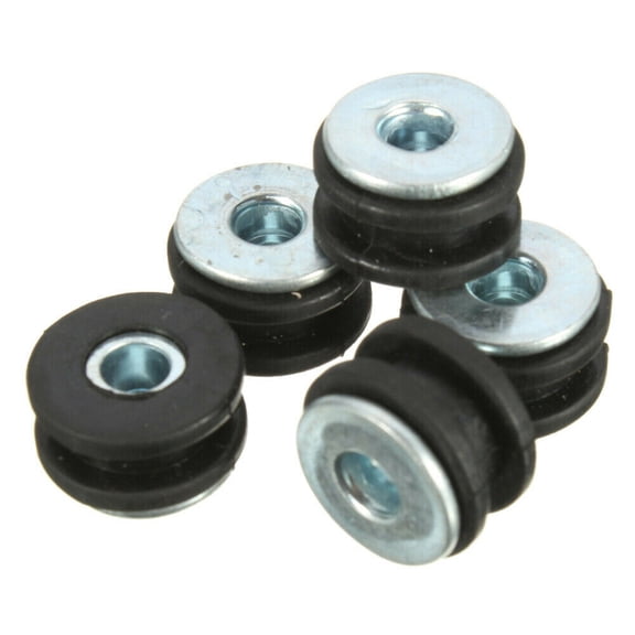 FOMIYES 1Set Absorption Suspension Ring Rubber Buffer for Motorcycle Shock Absorbers and Gaskets