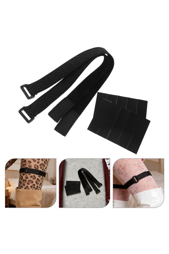 1Set Anti Slouch Boot Straps with Hook Loop Fastener for Enhanced Grip and Comfortable Wear