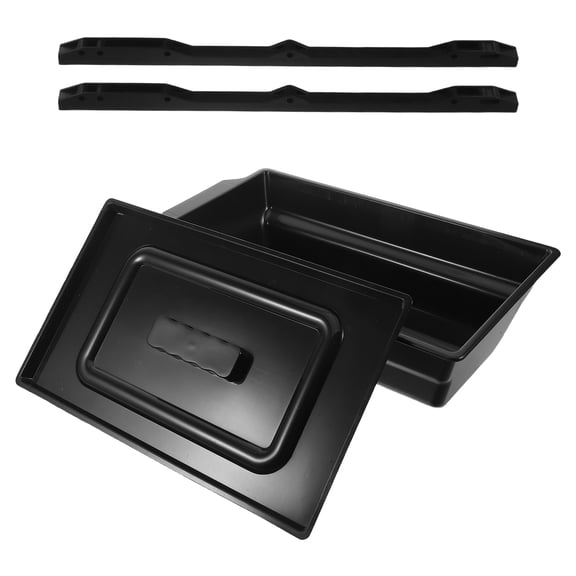 FOMIYES 1Set Commode Chair Bucket with Rectangular Design and Smooth Guide Rail for Easy Sliding