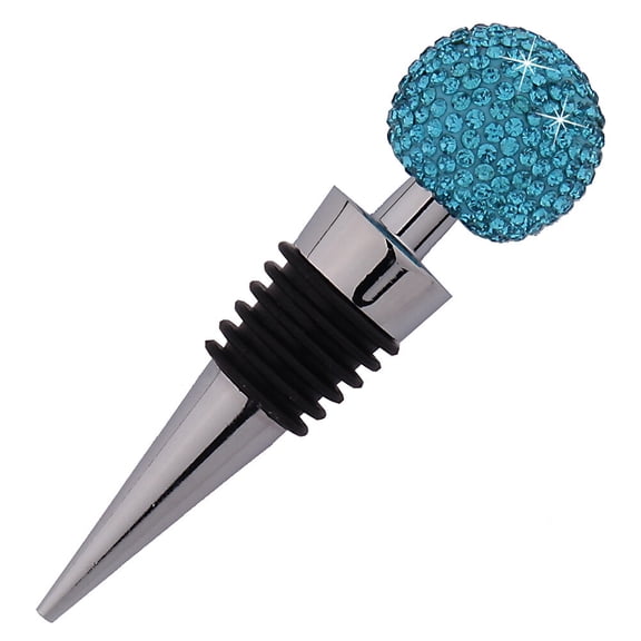 FOMIYES 1Set Decorative Stoppers Bling Rhinestone Elegant Design for Wine Preservation Adults