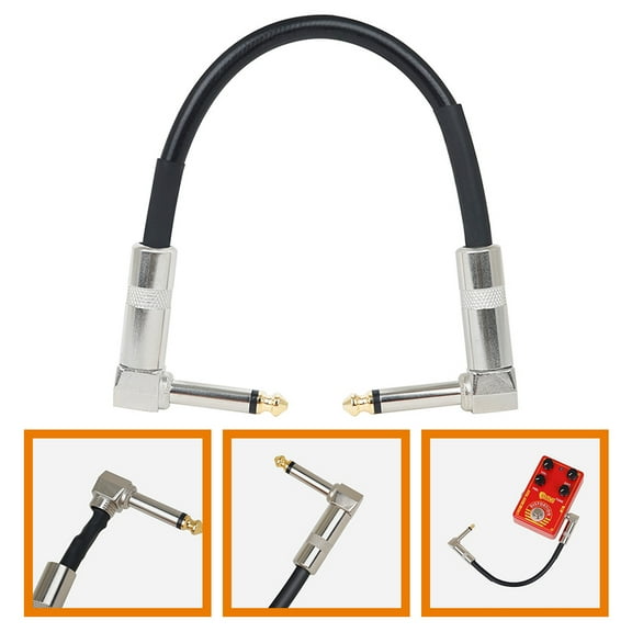 FOMIYES 1Set Electric Guitar Connection Cable for Guitar Player 9.6x0.5x1.8in Patch Cables