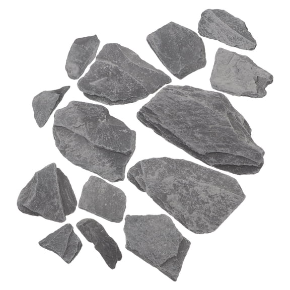 FOMIYES 1Set Freshwater Aquarium Rock Decor with Natural Crevices for Shrimp and Turtle Enrichment