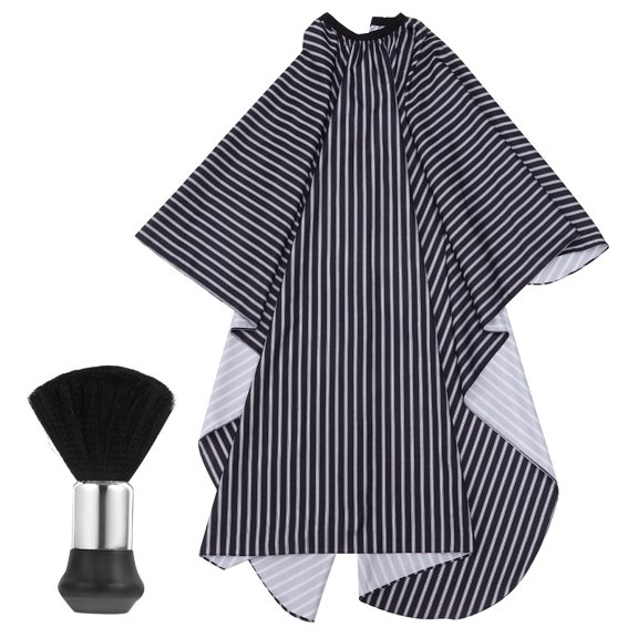 FOMIYES 1Set Hair Stylist Supplies Cape and Neck Duster Brush for Easy Hair Cleanup