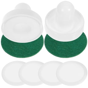 FOMIYES 1Set Household White Ice Hockey Pusher Paddle for Fast Action Reflex Table Hockey Game