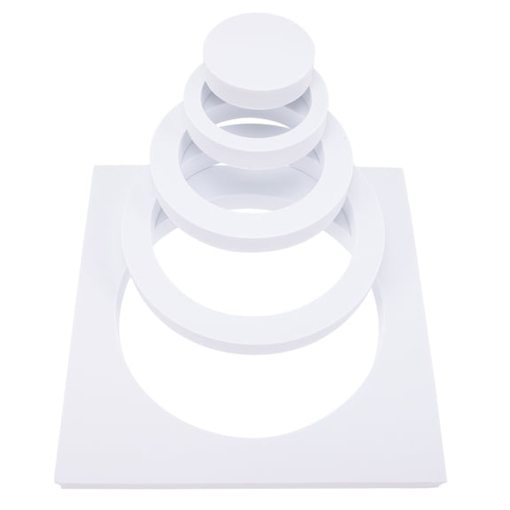 FOMIYES Durable White Eva Foam Cubes for Wedding Product Photography