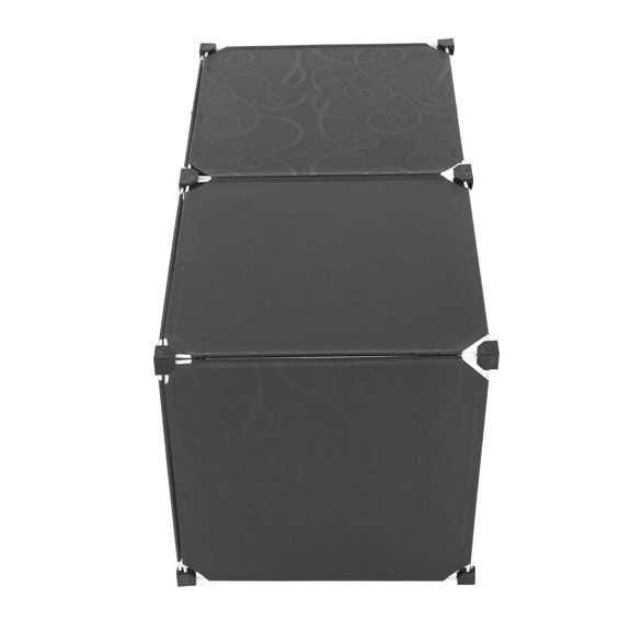 FOMIYES 1Set Minimalist Black Litter Box Splash Guard Enclosure with Enhanced Splash Protection