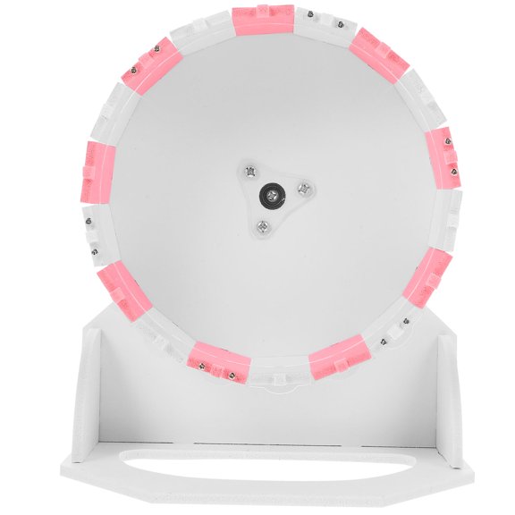 FOMIYES 1Set Small Pet Exercise Wheel Pink Hamster Running Wheel for Gerbil Mice and Rats